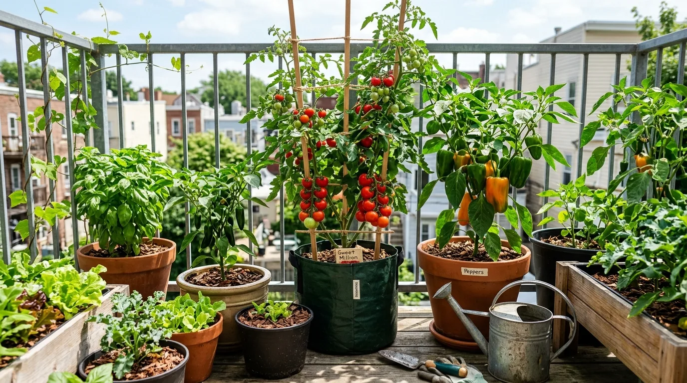 Mixed Herbs and Vegetables Bed